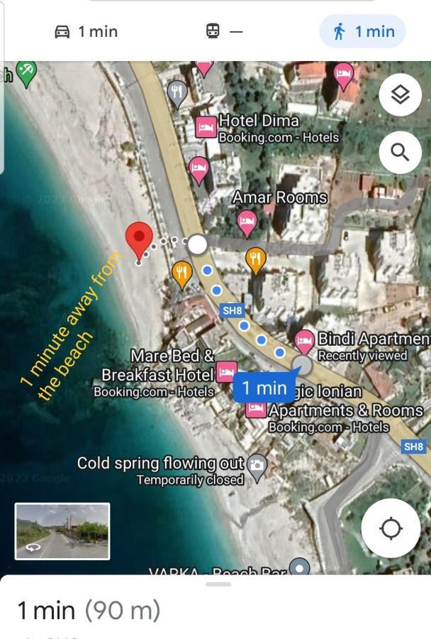Bindi Apartment Himare Exterior photo